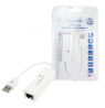 Logilink | Fast Ethernet USB 2.0 to RJ45 Adapter: | 0.115 m | White | USB-A to RJ45