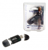 Logilink | Cardreader USB 2.0 Stick external for MMC, RS-MMC, SD and SD HC