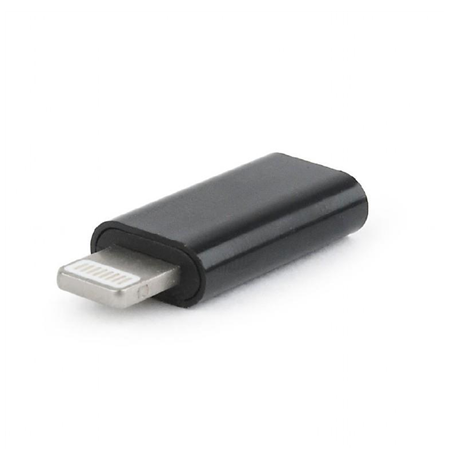 Gembird USB Type-C adapter (CF/8pin M), Black