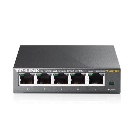 TP-Link TL-SG105E 5-Port Gigabit Easy Smart Switch Desktop