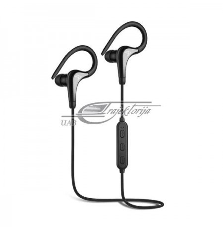 Headphones SAVIO WE-03 (Inner-ear canal, Bluetooth, wireless, with a built-in microphone, black color)