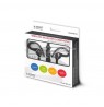 Headphones SAVIO WE-03 (Inner-ear canal, Bluetooth, wireless, with a built-in microphone, black color)