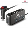 Maclean MCE218 mobile device charger Black Auto