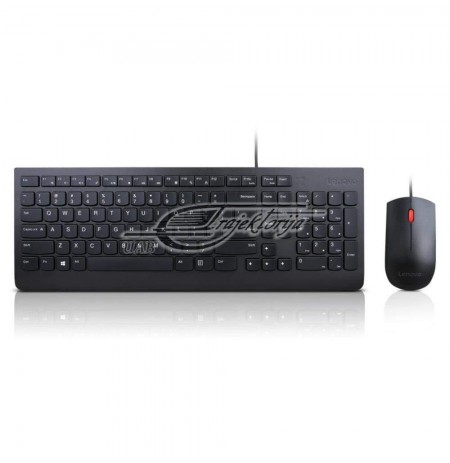 Set of keyboard + mouse Lenovo 4X30L79883 (Membrane, USB 2.0, (US), black color, Optical, 1000 DPI)