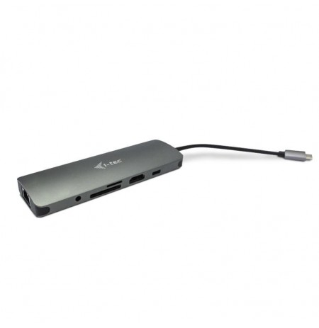 Jungčių stotelė i-tec USB-C Metal Nano 1x HDMI 4K 30Hz 1x LAN 3x USB 3.0 1x PD