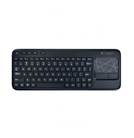 LOGITECH Wrls Touch Keyboard k400 black