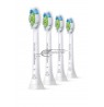 Attachment Set for electric toothbrush Philips Optimal White HX6064/10 (4 tips)