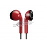 Headphones Wired JVC HA-F19M-RB (in-ear, YES - Wired, red color)