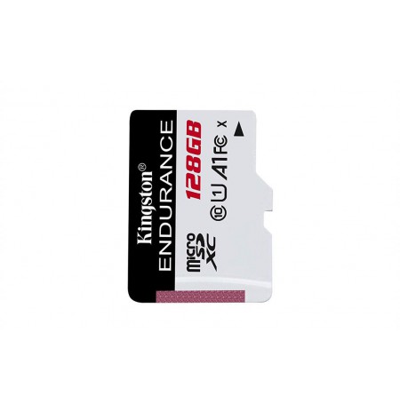 Kingston 128GB microSDXC Endurance 95R/45W C10 A1 UHS-I Card Only