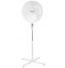 Adler | AD 7305 | Stand Fan | White | Diameter 40 cm | Number of speeds 3 | Oscillation | 45 W | No