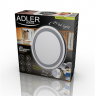 Adler Bathroom Mirror, AD 2168, 20 cm, LED mirror, White