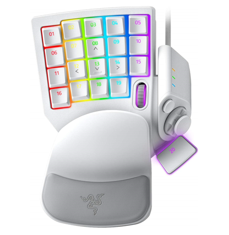 Razer Tartarus Pro Gaming Keypad, Wired, White