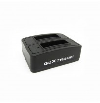 GoXtreme Dual charger f. batt R-WiFi,Enduro,Disc,Pio 01491