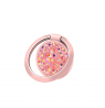 Devia Ring Holder Diamonds 3 gold pink