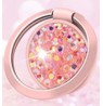 Devia Ring Holder Diamonds 3 gold pink