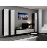 TV Stand VIGO '180' 30/180/40 black/white gloss