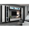 TV Stand VIGO '180' 30/180/40 black/white gloss