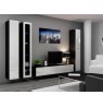 TV Stand VIGO '180' 30/180/40 black/white gloss