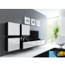 TV Stand VIGO '180' 30/180/40 black/white gloss