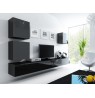 TV Stand VIGO '180' 30/180/40 black/black gloss