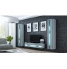 TV stand  VIGO NEW 30/140/40 white/grey gloss