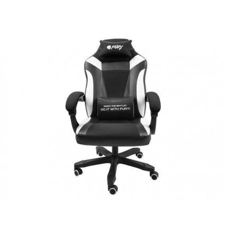 FURY GAMING CHAIR AVENGER M+ BLACK AND WHITE