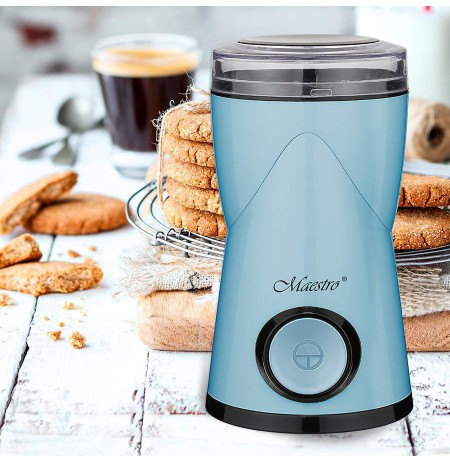 Feel-Maestro MR-453-BLUE coffee grinder Blade grinder 180 W