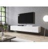 TV stand SLIDE 200 white gloss/white gloss