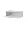 TV stand VIGO SLANT '90' 30/90/40 white/white gl.