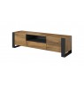 Cama TV stand WOOD wotan/antracite