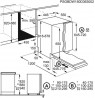 Įmontuojama 45cm pločio indaplovė AEG FSE72517P