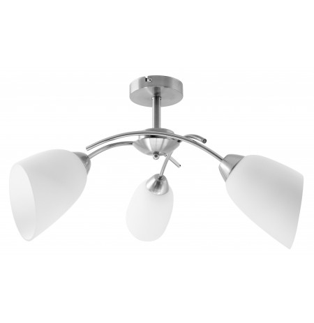 Activejet ceiling light NIKITA 3P E37 3x40W Nickel