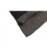 Outwell Celebration Lux, Sleeping Bag, 225 x 80 cm,  2 way open - auto lock, L-shape, Black