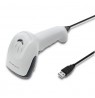 Qoltec 50865 Barcode reader 1D | CCD | USB | White