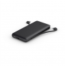 Belkin | BOOST CHARGE Plus Power Bank | 10000 mAh | Integrated LTG and USB-C cables | Black