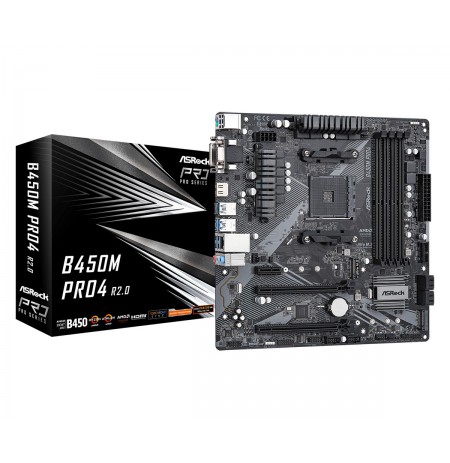 Mainboard Asrock B450M PRO4 R2.0