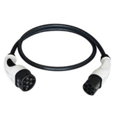 Elektromobilio įkrovimo kabelis Type 2 - Type 2, 32A, 22kW, 3-fazė, 5m