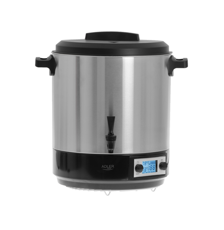 Adler Electric pot/Cooker AD 4496 Stainless steel/Black, 28 L, Lid included