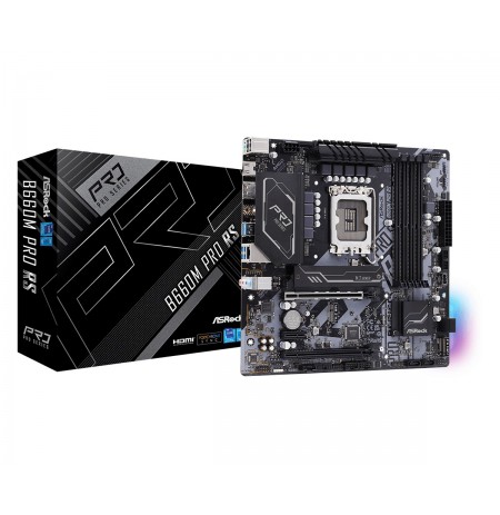 Asrock B660M Pro RS Intel B660 LGA 1700 micro ATX