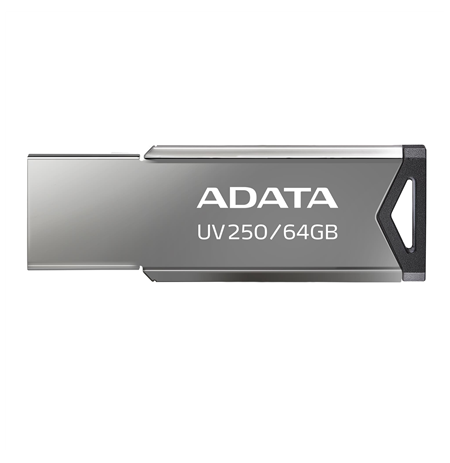 ADATA FlashDrive UV250 16GB  Metal Black USB 2.0 Flash Drive, Retail