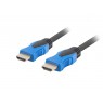 Cable Lanberg CA-HDMI-20CU-0075-BK (HDMI M - HDMI M, 7,5m, black color)