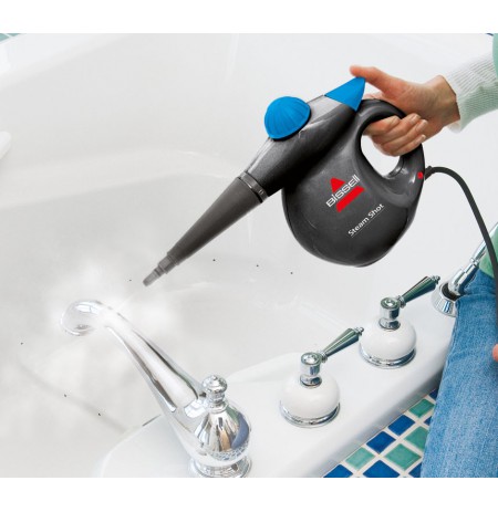 Bissell Steam Shot 2635J  Portable steam cleaner 0.36 L 1050 W Blue, Titanium