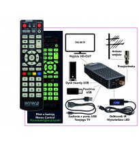 WIWA TUNER DVB-T/T2 H.265 MINI LED