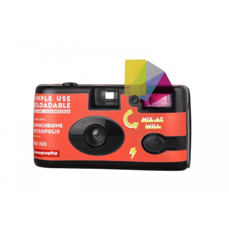 Lomography Simple Use Reloadable Film Camera 400/27 Metropolis