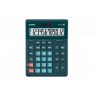 CASIO OFFICE CALCULATOR GR-12C-DG GREEN, 12-DIGIT DISPLAY