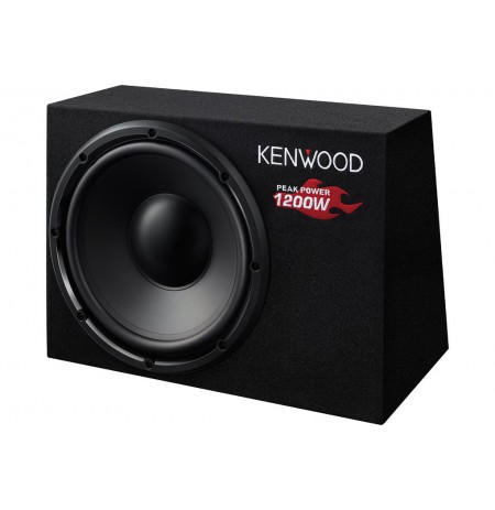 Kenwood KSC-W1200B car subwoofer Pre-loaded subwoofer 300 W