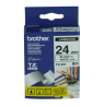 Brother TZ-251 Laminated Tape Black on White, TZe, 8 m, 2.4 cm