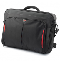 Targus | CN418EU | Clamshell Laptop Bag | Briefcase | Black/Red | 17-18 " | Shoulder strap