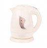 Adler | Kettle | AD 08 b | Standard | 850 W | 1 L | Plastic | 360° rotational base | Beige