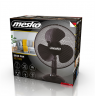 Mesko Fan MS 7309 Table Fan, Number of speeds 3, 40 W, Oscillation, Diameter 30 cm, Black